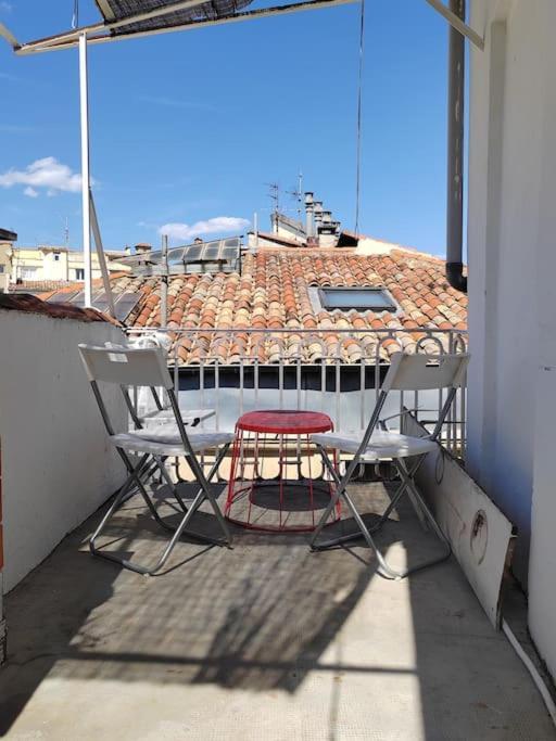 몽펠리에 Superbe T3 Terrasse Avec Vue Centre Historique 아파트 외부 사진